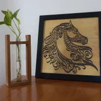 تابلو سوخته نگاری(هنردست)