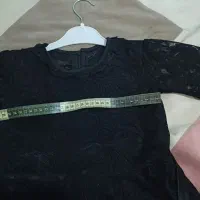 شومیز مشکی سارافون پیراهن بافت دخترانه|کفش و لباس بچه|قم, باغ کرباسی|دیوار