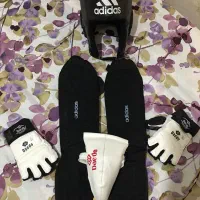 ست کامل لوازم رزمی ادیداس زیر قیمت|لباس|لاهیجان, لاشیدان|دیوار