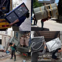 جابجایی اثاثیه منزل کارگر  یخچال ساید  گاوصندوق
