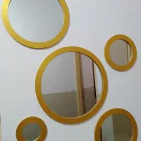 آیینه ۵ تکه طلایی با تخفیف ویژه