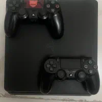 ps4 slime 500 gig کپی خور دو دسته