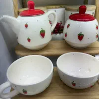 ست فنجان قندان‌ و قوری