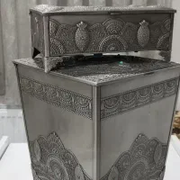 جا دستمال و سطل
