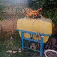 سمپاش موتور ایتالیایی.تریلی جفت وخیش محمد ساده