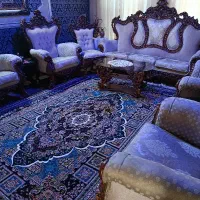 فروش مبل و میز وسط نوی نو یکسال خریدم.|مبلمان خانگی و میز عسلی|آمل, |دیوار