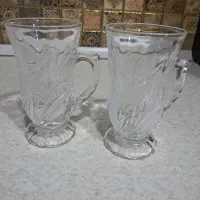 استکان پایه دار طرح لاله شوگای اصل