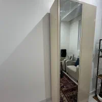 کمد جالباسی آینه طبقه دار ملامینه در جه یک