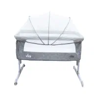 تخت کنار مادر و گهواره ویرا دلیجان|تخت و صندلی بچه|قم, پردیسان|دیوار