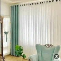 نصب و نصاب پرده زبرا پارچه ای
