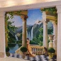 نقاشی دیواری(دیوار نگاری)