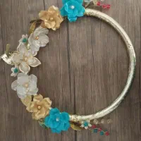 گل تزئینی و جا کلیدی و جاحوله ای|گل مصنوعی|الوند, |دیوار