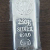 شمش نقره نادیر ۲۵۰ گرمی عیار ۹۹۹