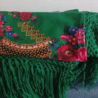 شال سبزترکمنی