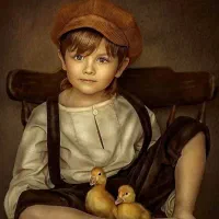 نقاشی چهره(روز مادر)|تابلو، نقاشی، عکس|میبد, |دیوار