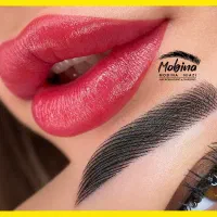 شید شیدینگ لب + تتو ابرو میکروبلیدینگ *درجه یک**