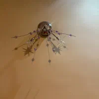 لوستر سقفی لامپ سوزنی(یک جفت)