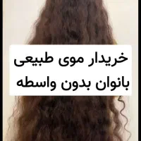موهای طبیعی و رنگی و فرفری