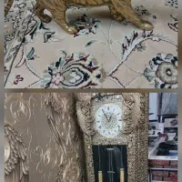 ببر برنز وساعت طرح برنز