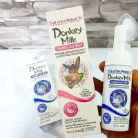 فوم شستوشوی سفید کننده شیر الاغ