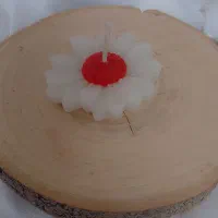 شمع بابونه قرمز یلدا