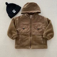 کاپشن بچگانه در حد نو