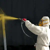 رنگ کاری الکترواستاتیک (کوره ای)