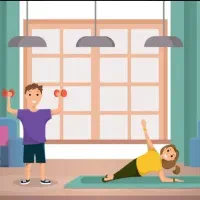 مربی خصوصی تمرین در خانه