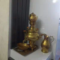 سماور برنجی ۶لیتری