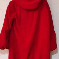 کاپشن مخمل قرمز مناسب سایز تا ۴۴|لباس|آباده, |دیوار