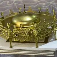 منقل برنجی آنتیک|کلکسیون اشیاء عتیقه|قشم, |دیوار