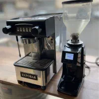 دستگاه اسپرسو تک گروپ به همراه آسیاب دیجیتال