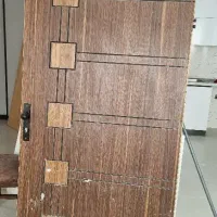 درب چوبی آپارتمان کاملا نو