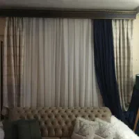 پرده حریر در حد