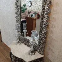 آینه کنسول غرق نگین|بوفه، ویترین، کنسول|مشهد, احمدآباد|دیوار