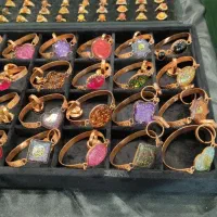 دستبند مسی خوش فرم