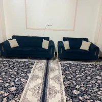 مبل ۷نفره جلومبلی یاعسلی وکنسول درحد
