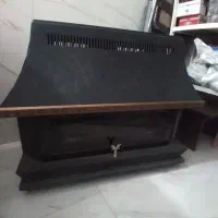 بخاری گازی طرح شومینه بزرگ|بخاری، هیتر، شومینه|قزوین, |دیوار