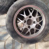 رینگ اسپرت پراید با لاستیک|قطعات یدکی و لوازم جانبی|خواف, |دیوار