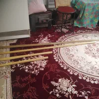 چوب پرده طلایی