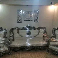 مبلمان استیل 9 نفره|مبلمان خانگی و میز عسلی|تهران, خانی آباد نو جنوبی|دیوار