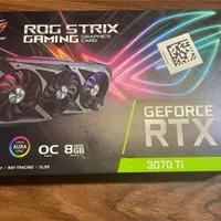 کارت گرافیک rtx 3070ti rog strix asus 8gb