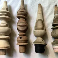 قلیان (میانه چوب گردو قدیمی)