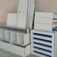 دکور و کابینت|کتابخانه، شلف، قفسه‌های دیواری|بم, |دیوار