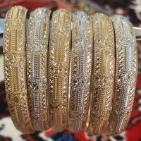 النگو طلا ۶ عدد ( ۳۷ گرم )، تابلو + ۲ درصد