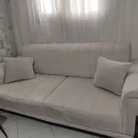 مبل تخت شو ۸ نفره به همراه میز جلو مبلی|مبلمان خانگی و میز عسلی|فردیس, ثابتی|دیوار
