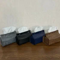 جا دستمال کاغذی چرم انواع رنگ