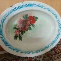 دیس پذیرایی گلسرخی آنتیک جاسیگاری