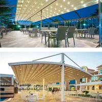 سقف اتوماتیک پارچه ای «عربستانی» کافه، استخر، ویلا