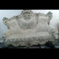 مبلمان سلطنتی ۹نفره درحد نو|مبلمان خانگی و میز عسلی|جیرفت, |دیوار